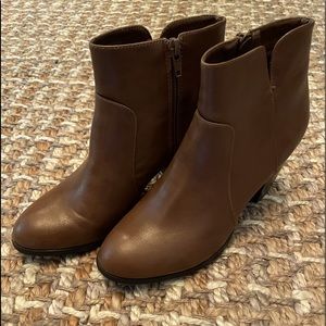 Brown booties